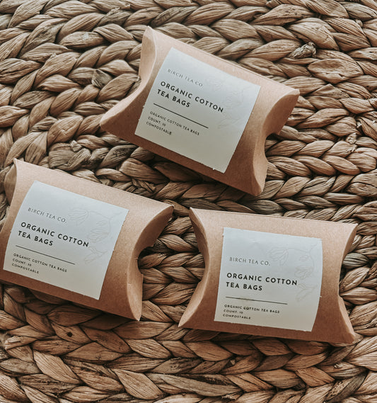 Hypoallergenic disposable tea bags