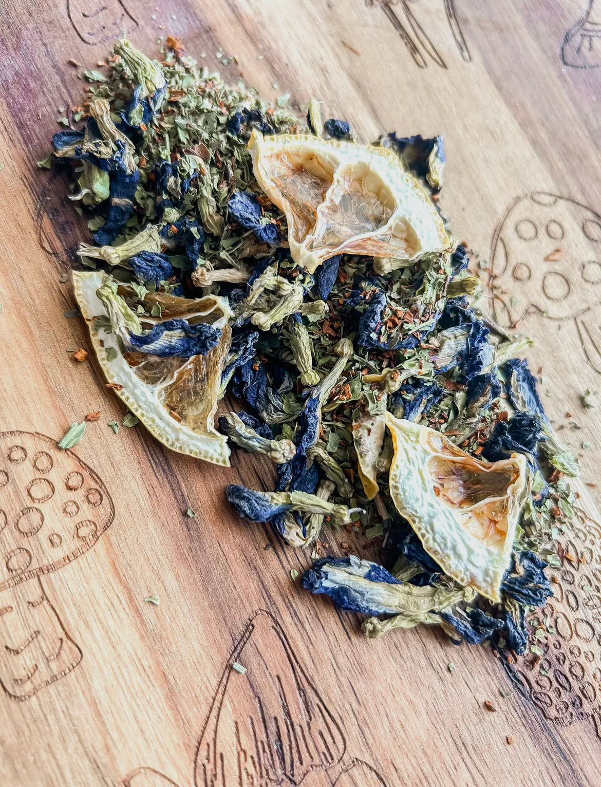 Hippy - Sparkle loose leaf tea blend - peppermint blend