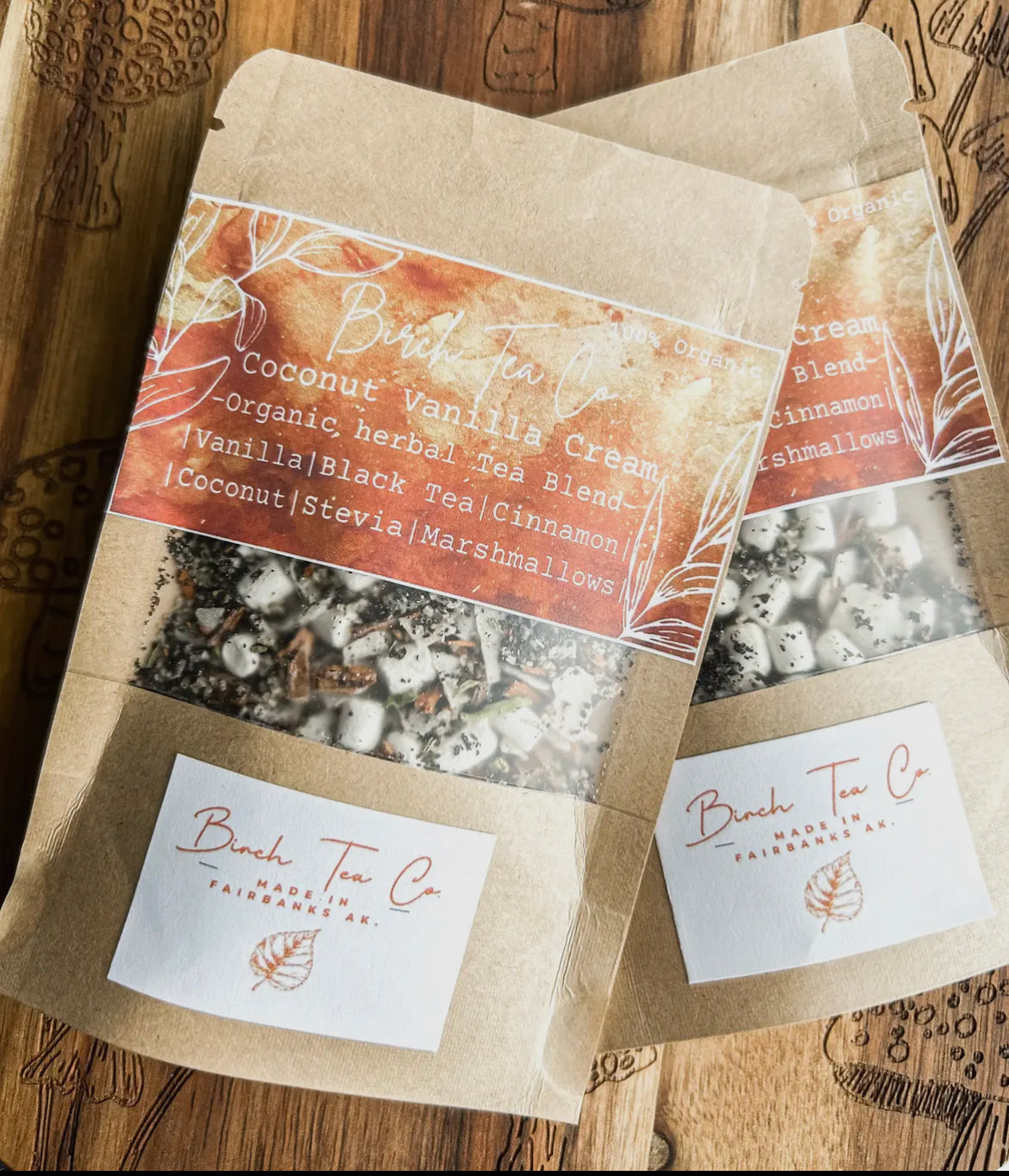 Coconut Vanilla Cream - Black Tea Loose Leaf Tea Blend