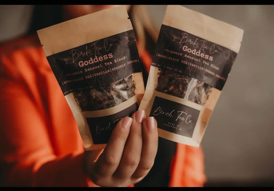 Goddess - loose leaf sensual tea blend - Rose - Black Tea.