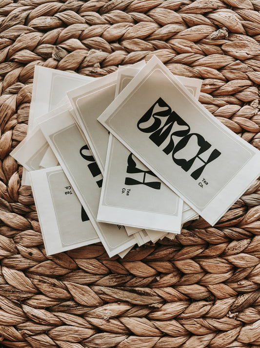Birch Tea co. Sticker