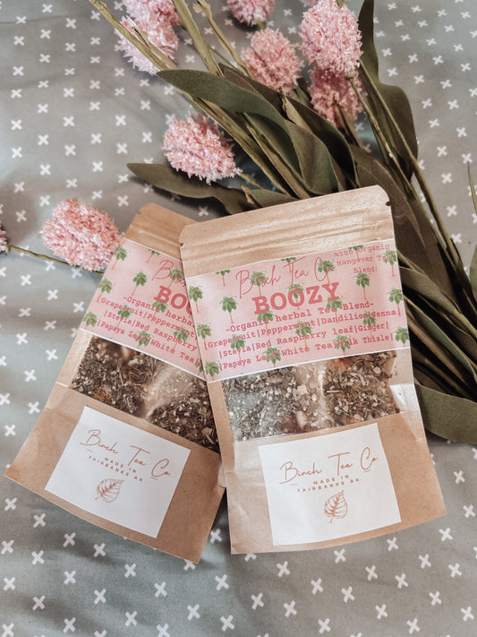 Boozy - Peppermint Herbal loose leaf tea blend