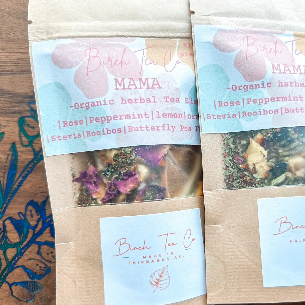 Mama - Citrus + Floral Organic loose leaf tea blend