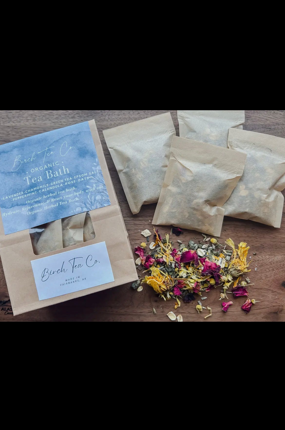 Bath Tea - Floral & Oats Epsom salt Bath Soak