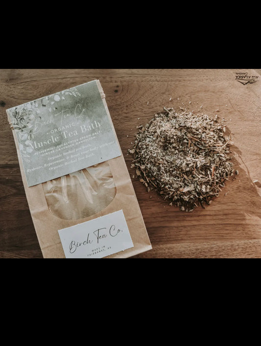 Bath Tea - Muscle Eucalyptus Epsom salt bath soak
