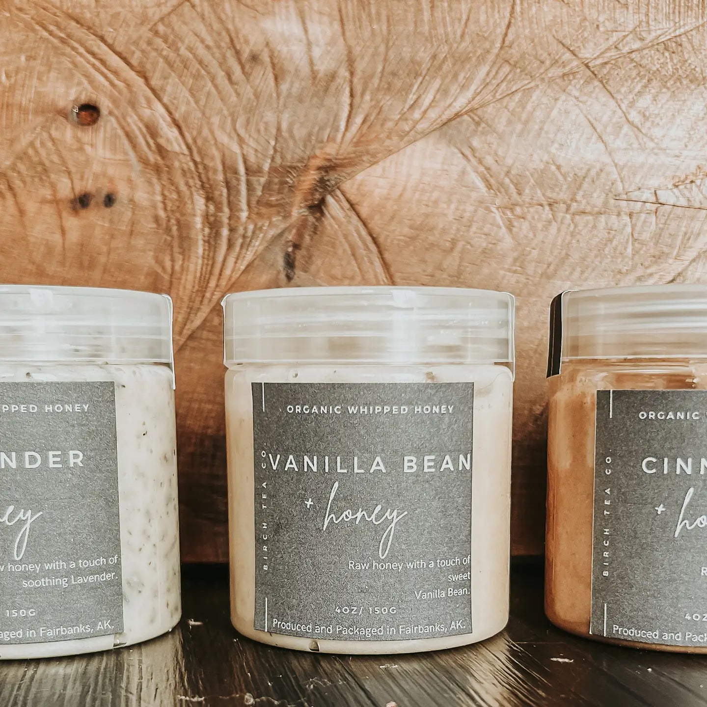 Whipped Honey Trio Set- Lavender - Cinnamon - Vanilla Bean
