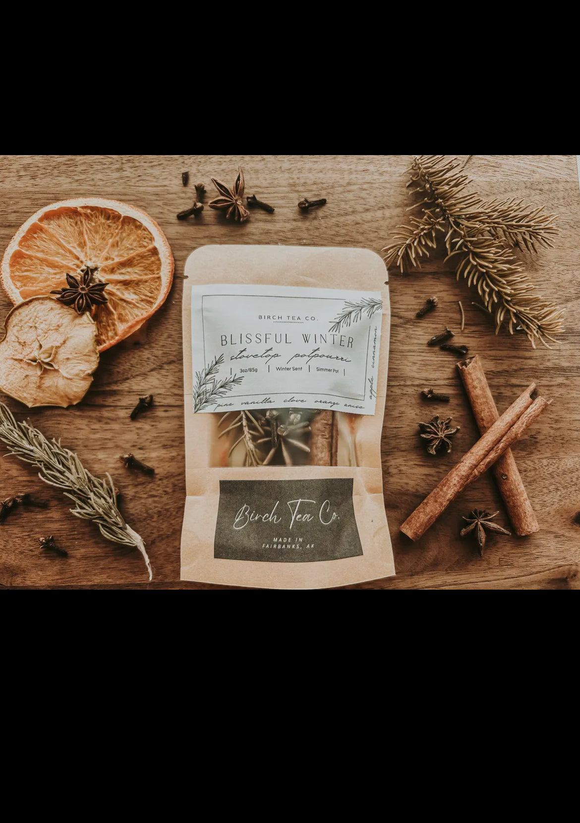Blissful Winter Potpourri Stovetop Kit