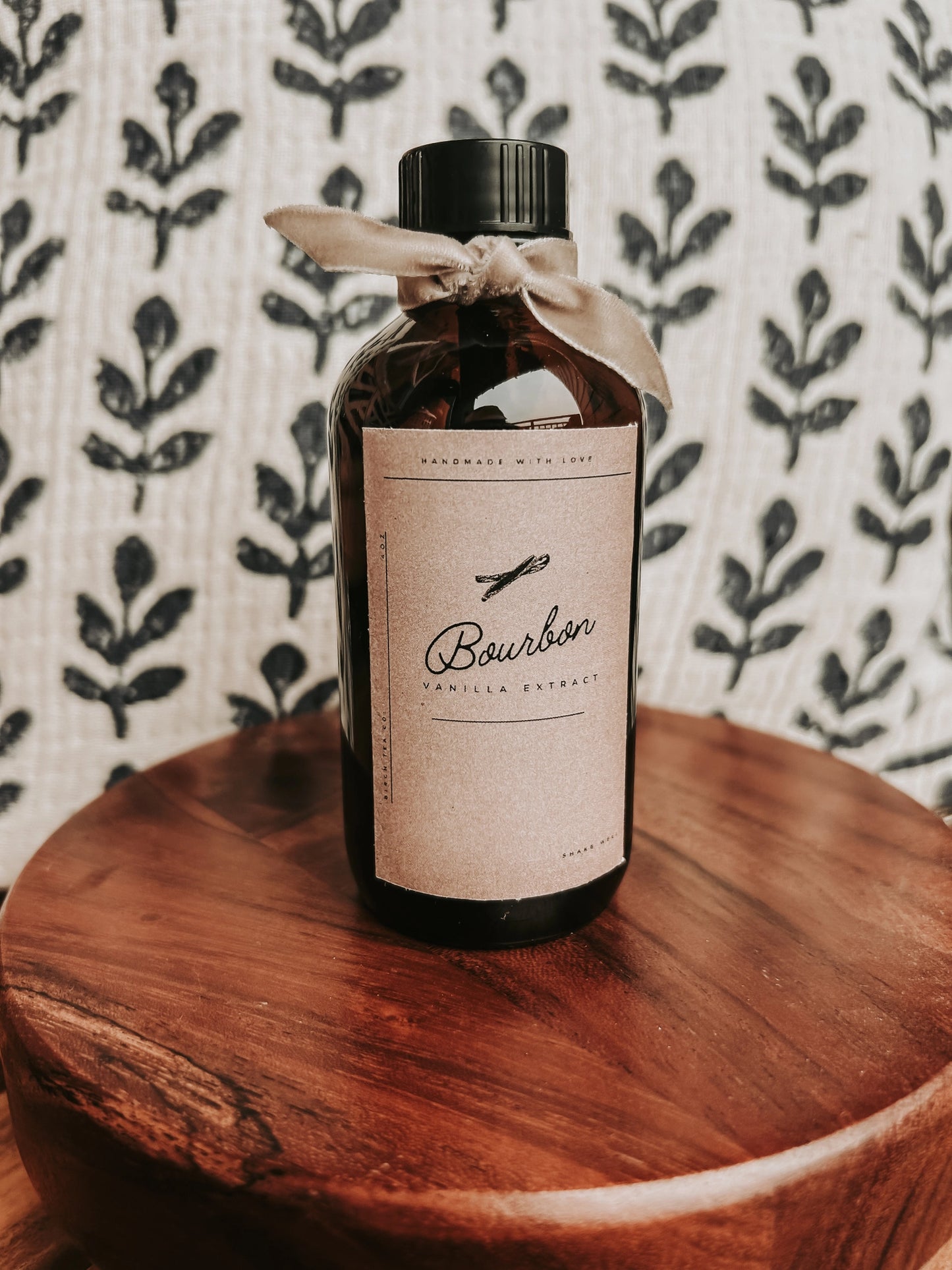 Pure Organic Bourbon Vanilla Extract 