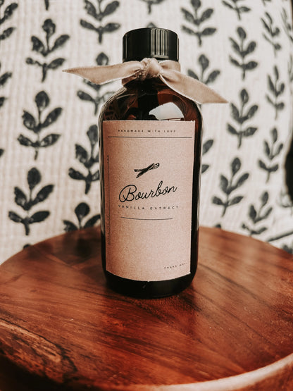 Pure Organic Bourbon Vanilla Extract 