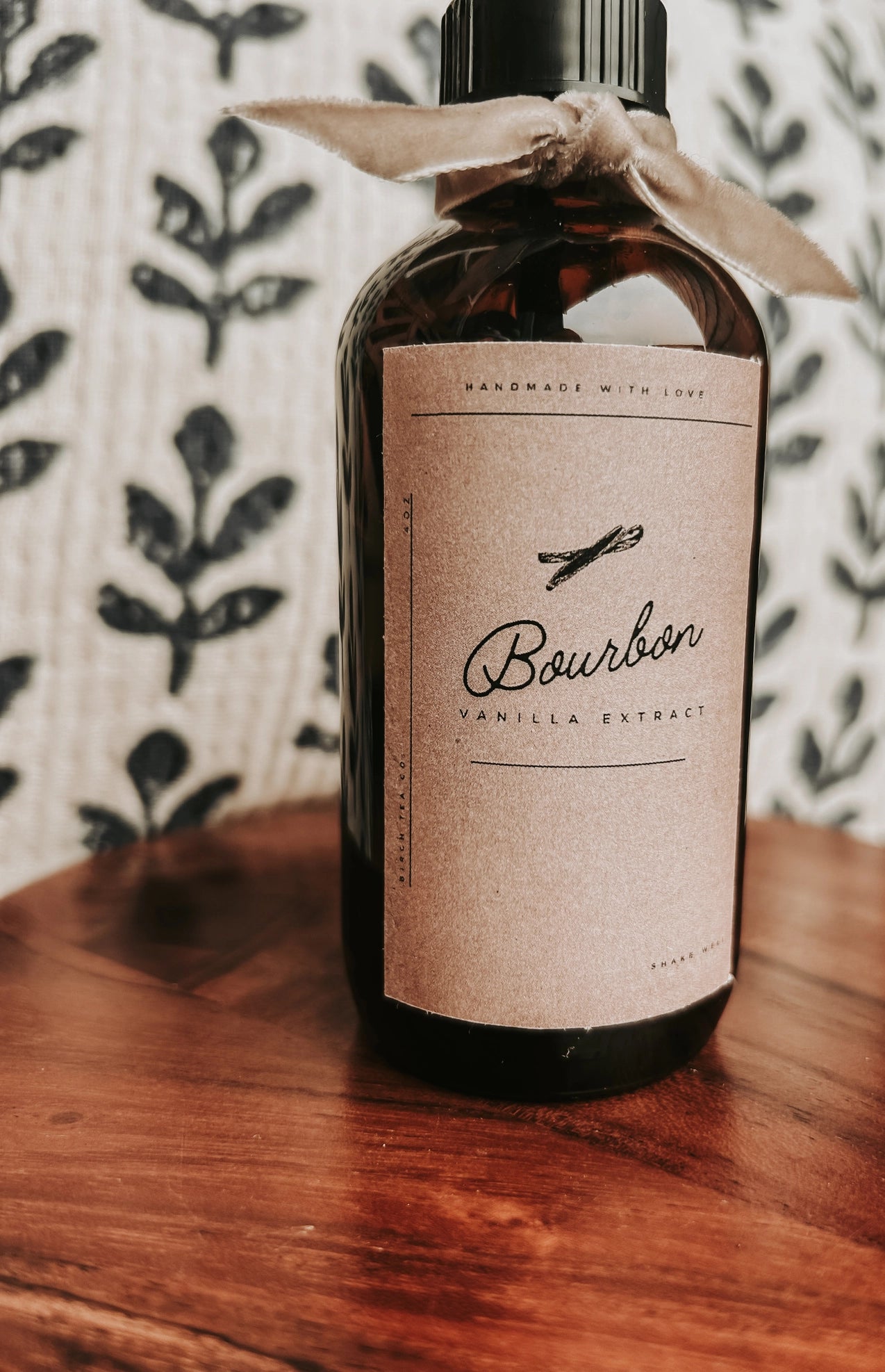 Pure Organic Bourbon Vanilla Extract 