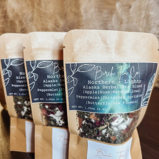 Northern Lights - Butterfly Pea Flower Rose Loose Leaf Tea