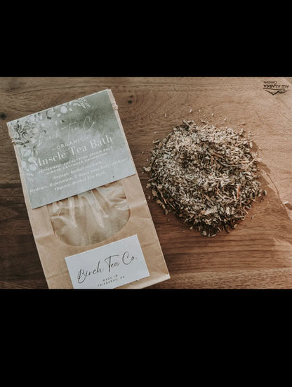 Bath Tea - Muscle Eucalyptus Epsom salt bath soak