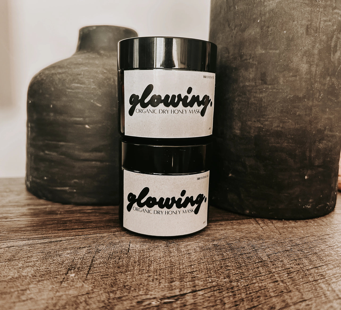 Dry face mask - Dry organic glowing honey mask