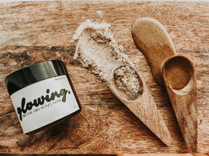 Dry face mask - Dry organic glowing honey mask