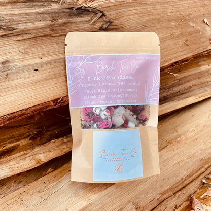 Pink Paradise - Hibiscus Rose Loose Leaf Tea Blend